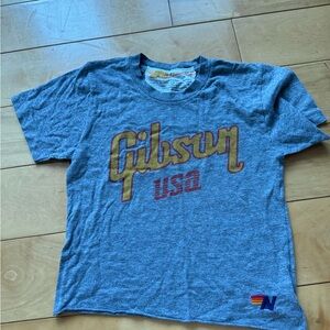 Gibson USA Kids Grey T-Shirt